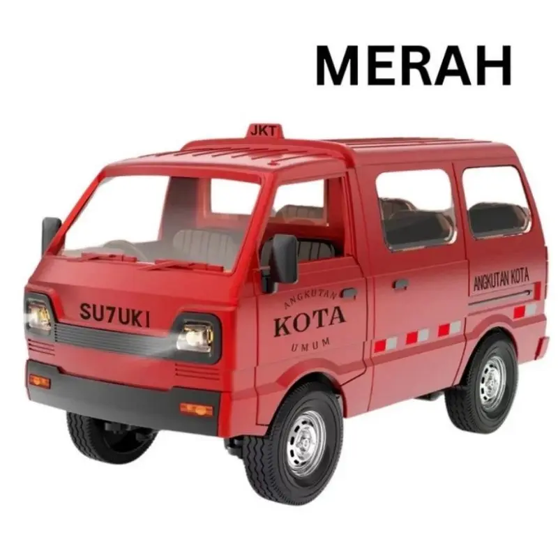 RC Angkot Suzuki Carry Remote Control 2.4 Ghz Baterai Charge - Mainan Mobil Remot Kontrol Angkutan Kota Umum Batre Cas Koleksi Anak Laki Perempuan - Bus Basuri Telolet 3