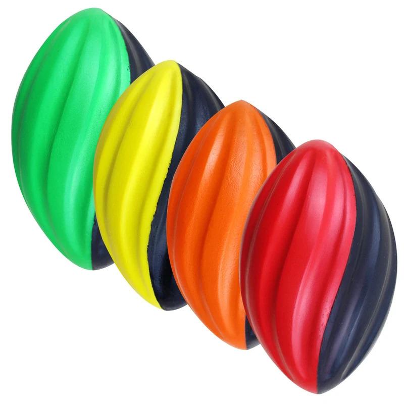 Reusable Rugby Rugby Ball  Toss & Kick Practice Slow Rebound Spiral Rugby Ball Indoor Or Outdoor Use For Training for Kids 1