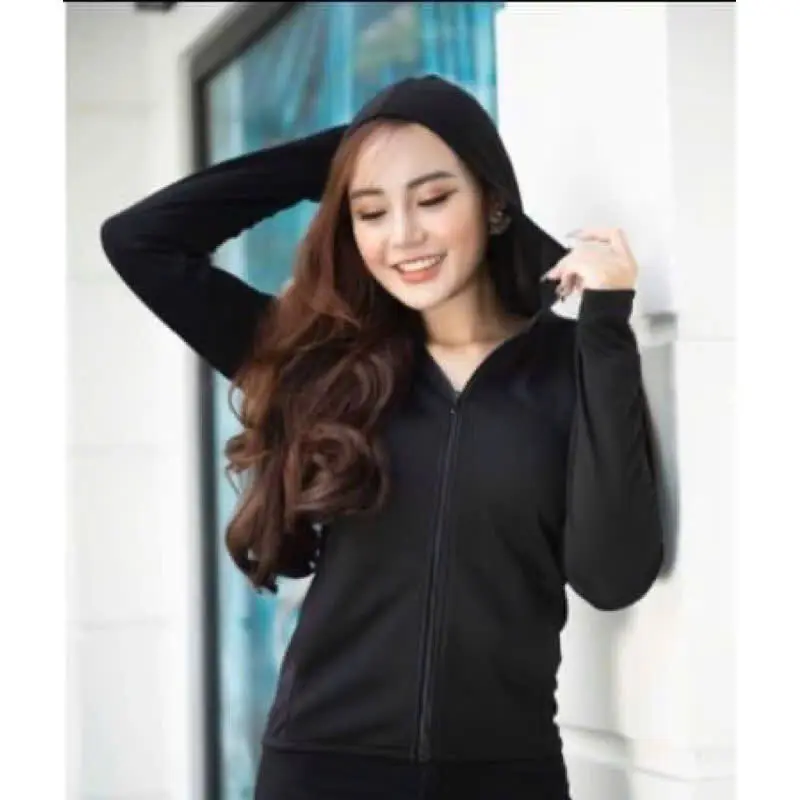 Áo chống nắng nữ 1 lớp thông hơi, áo nắng nữ siêu mát co giãn 4 chiều chống uv cản gió bụi 3