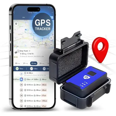 Magnetic Car Tracker No Monthly Fee GPS Tracker For Vehicles - Real ...