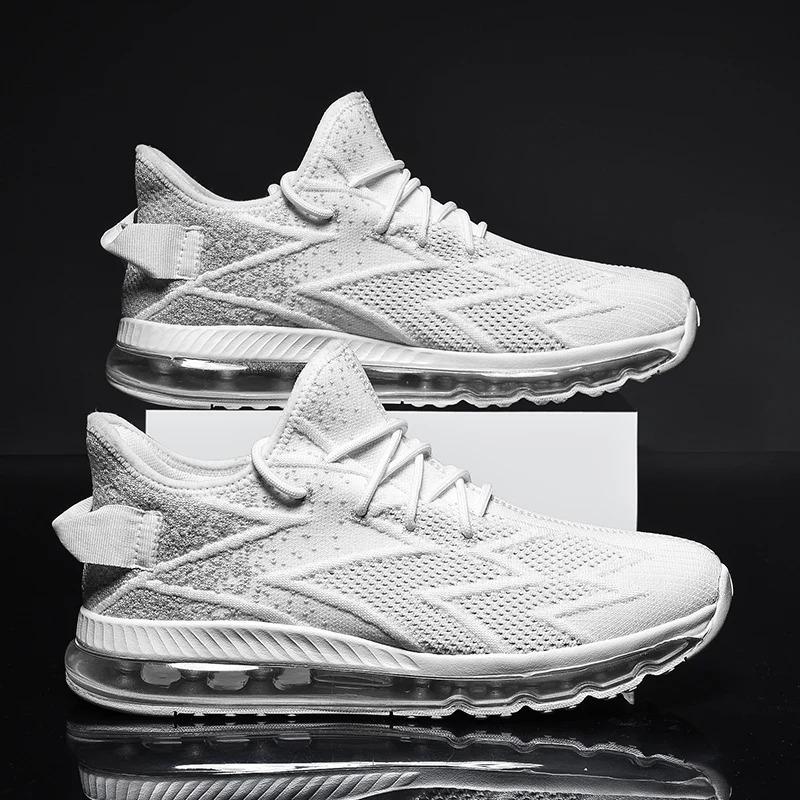 Customize Plus Size US 13 14 EU 47 48 Man Air Cushion Casual Sports Sneakers Blank Mesh Running Walking Shoes for Men Runner Trainers_voghion.com