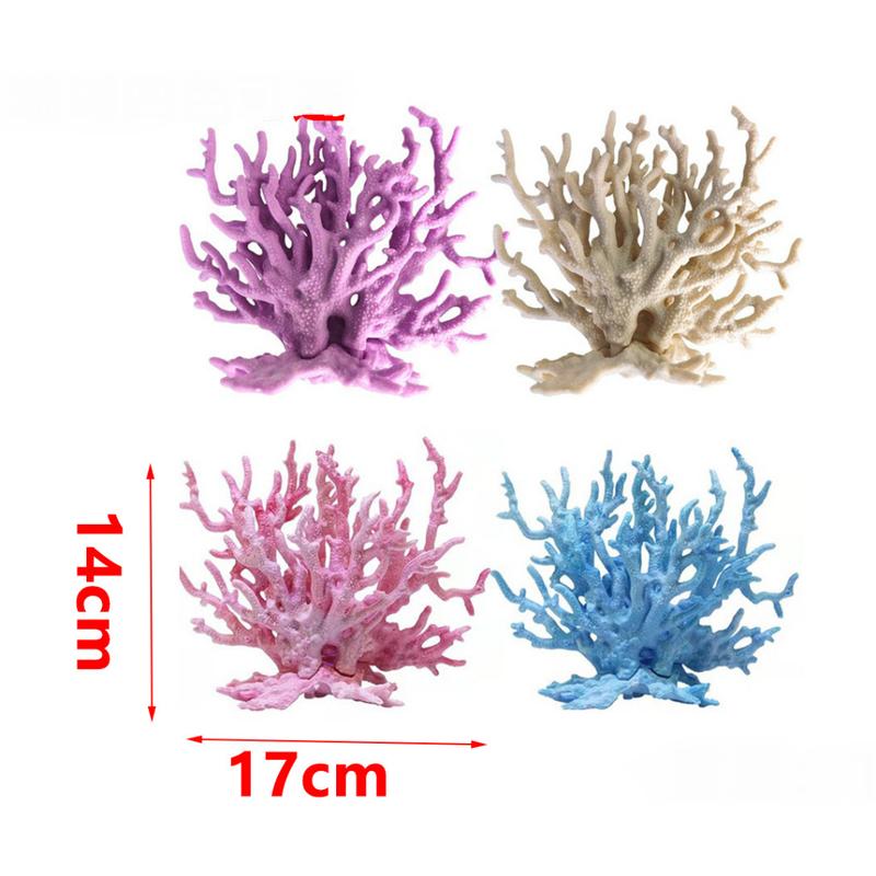 Mô hình san hô trang trí bể cá cảnh, bể thủy sinh, bể bán cạn, tiểu cảnh, terrarium, DIY 2