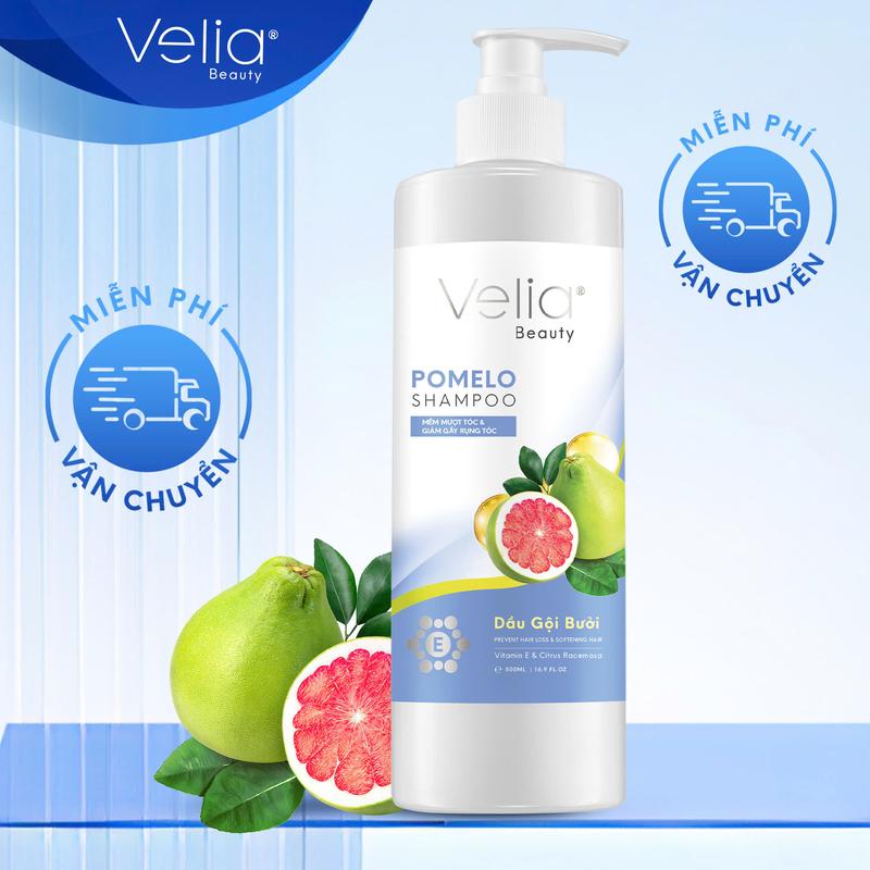 VELIA Dầu Gội Tinh Chất Bưởi Pomelo Shampoo