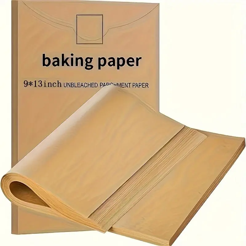 Baking Paper, 50pcs Non-stick Baking Paper, Baking Utensils for Baking, Cooking, Grilling, Air Fryer, Steamer, Deep Fryer 0