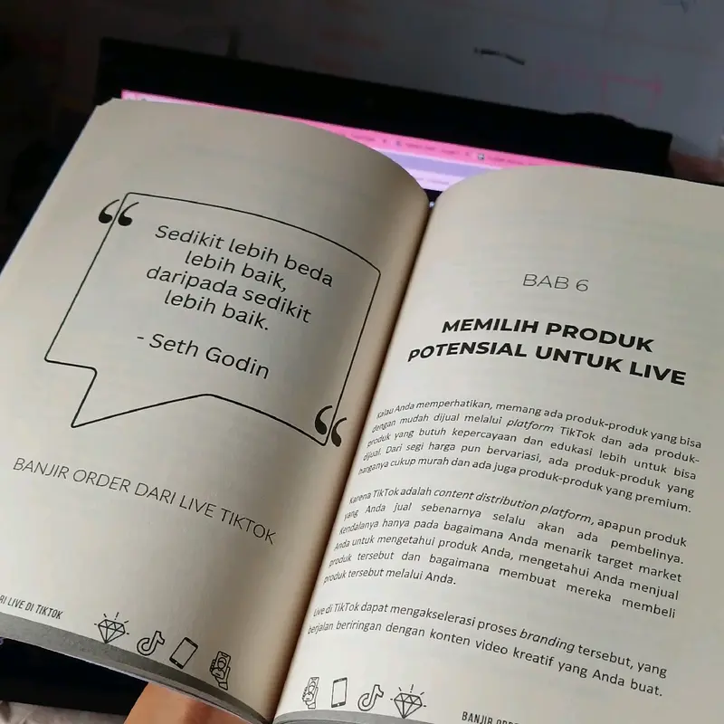 Kelas Marketer : Banjir Order dari LIVE Tiktok | Hermas Puspito | Praseno Nugroho | Soft Cover 3