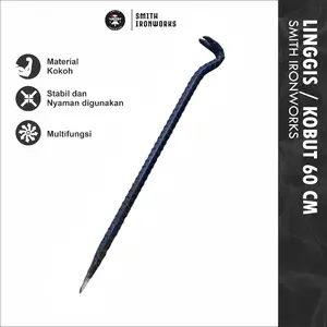 Smith Ironworks - Linggis Catut 60 cm / Kobut / Linggis Kecil