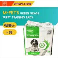 Gambar M-Pets 5 Layer Green Grass Dog Training Pad 45x60 cm 30 Pcs / Latih Pee dari M-Pets Volk Pets Indonesia Kota Tangerang 1 Tokopedia