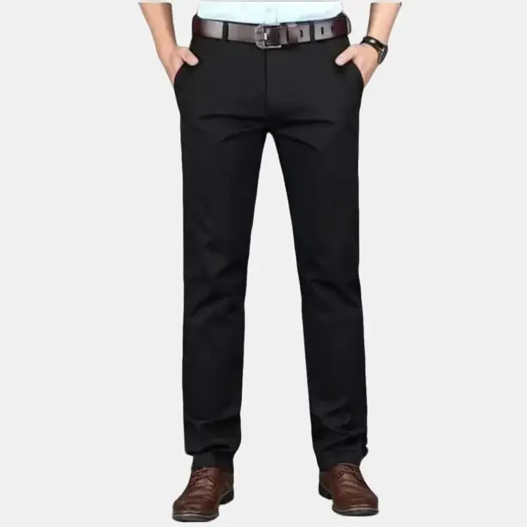 Quần KaKi Nam Trung Niên, Quần KaKi Ống Suông Nam Vải Kaki Cao Cấp Đẹp Menswear Pants