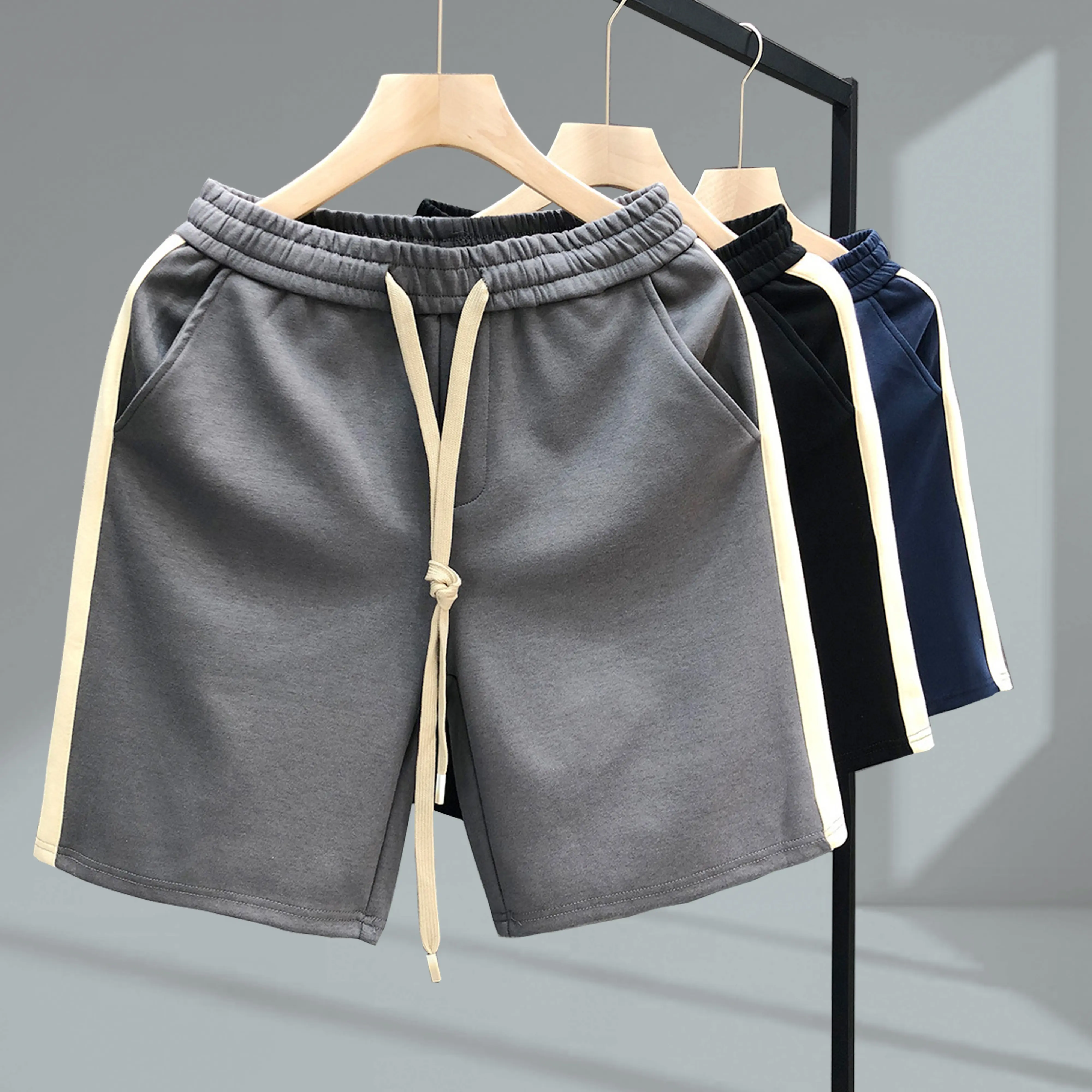 Combo 3 Quần Short Nam Chất Vải Thun Trẻ Trung Thời Thượng Polyester Mềm Mại - Sản Xuất Tại Việt Nam