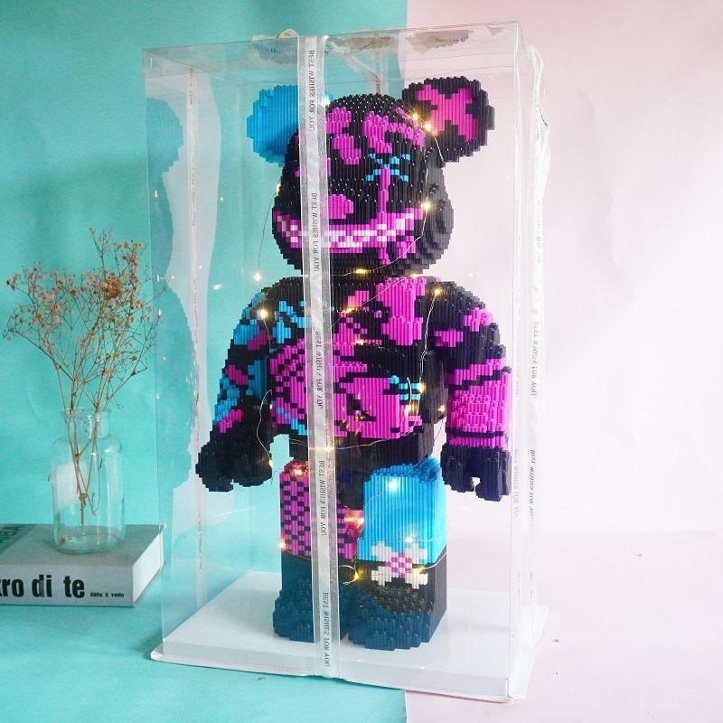 Product Introduction of Khối Xây Dựng, Tương Thích Với Lego, Dòng Ngoại cỡ 55, Gấu Bạo Lực Đồ Trang Trí, Đồ Chơi Lắp Ráp Ba Chiều Thích Hợp Cho Bé Trai Và Bé Gái, Quà Tặng Trẻ Em, Giảm Giá 13