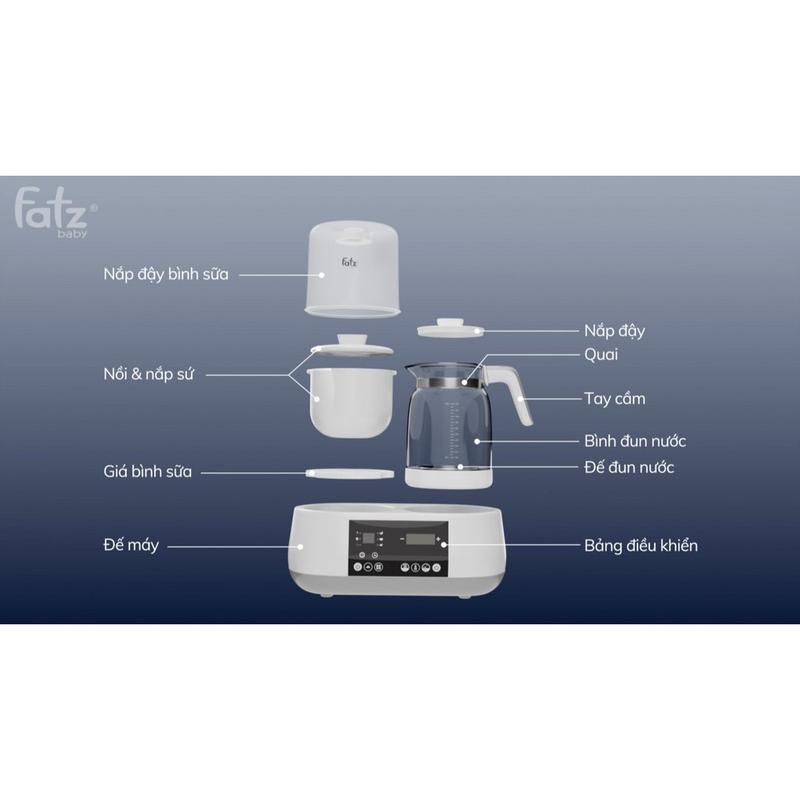 Product Introduction of Máy Tiệt Trùng Và Hâm Nước Pha Sữa Multimax 1 Fatz Baby FB900 - CHÍNH HÃNG 4