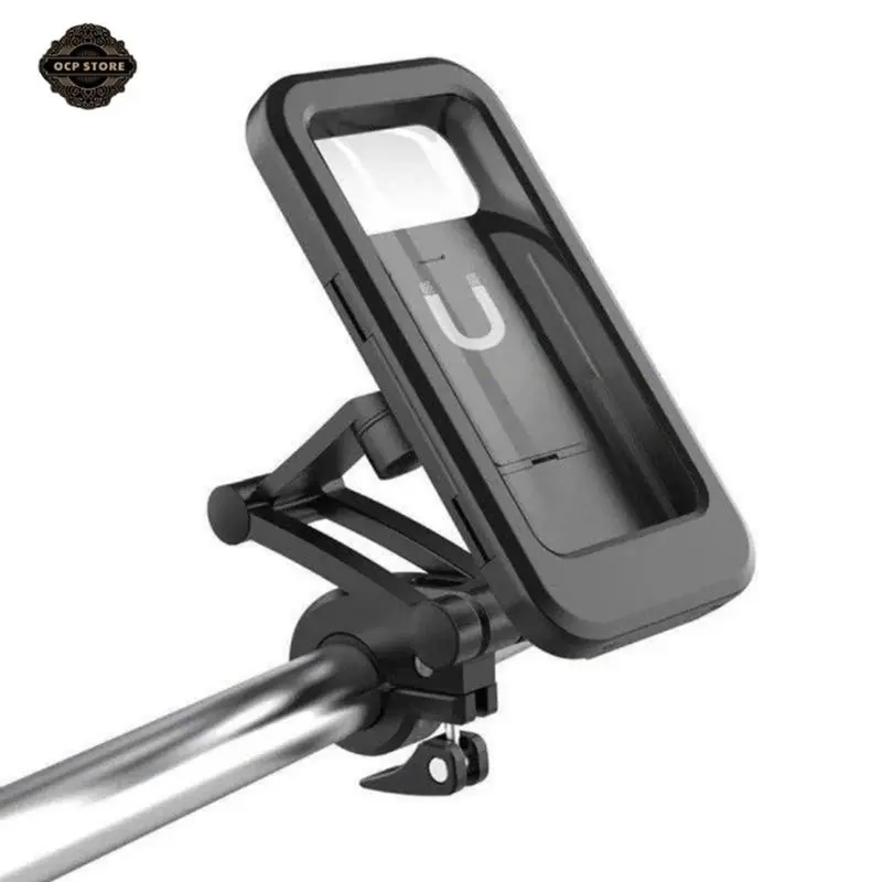 Giá Đỡ điện thȯại chống nước gắn Xe Máy, Xe Đạp xoay 360 Chống Cướp Cực Chắc Chắn Phụ Kiện Giá Đỡ điện thȯại 1