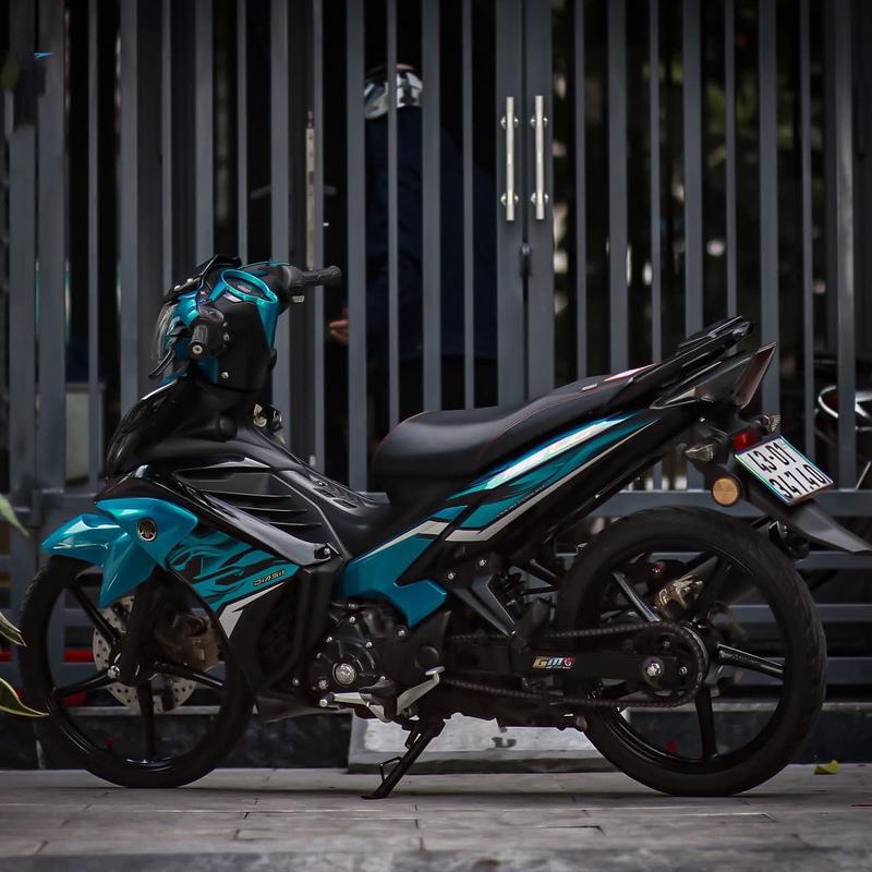  Tem Rời ex 135 LC đen Xanh 13 cực Đẹp - Chất Liệu Decal3lop Nhãn Dán 