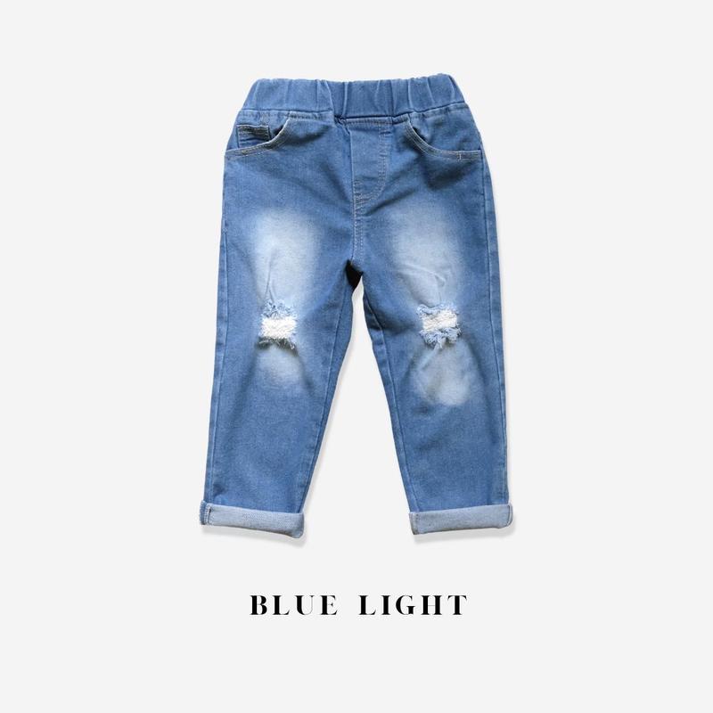 Celana Panjang Ripped Jeans Anak Kidsmate 1
