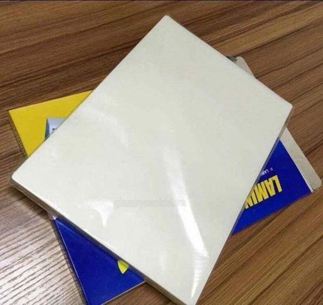 Giấy ép plastic khổ A4 - 80 mic