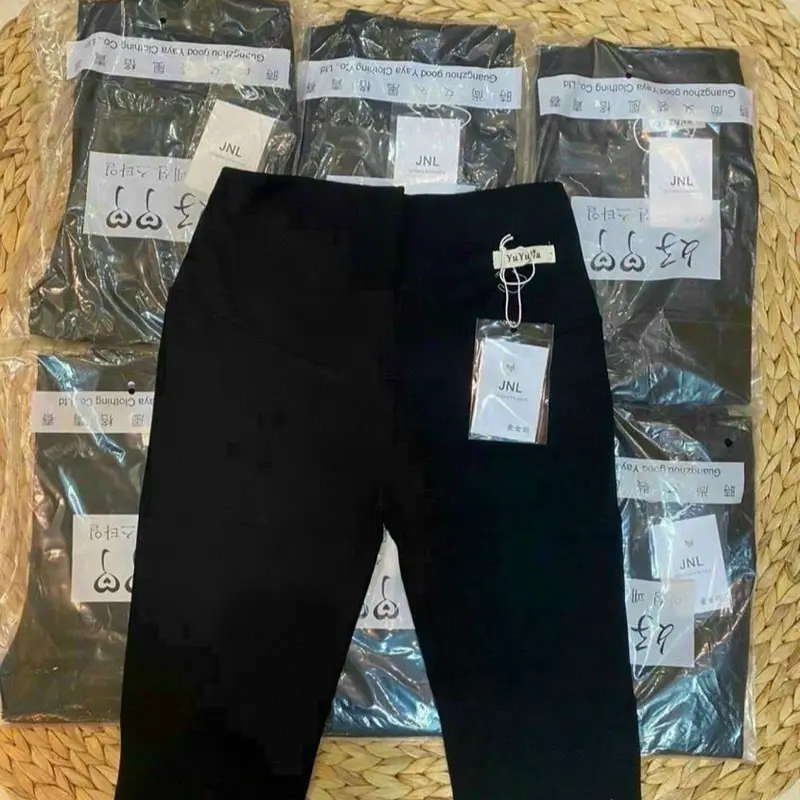 Quần ngố bầu legging siêu dãn 2