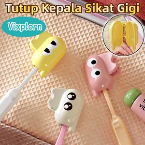 Vixplorn Toothbrush Holder Sikat Lucu Cover Portable Toothbrush Head Protective Cover Case/Pelindung Kepala Sikat Gigi Travel Anak
