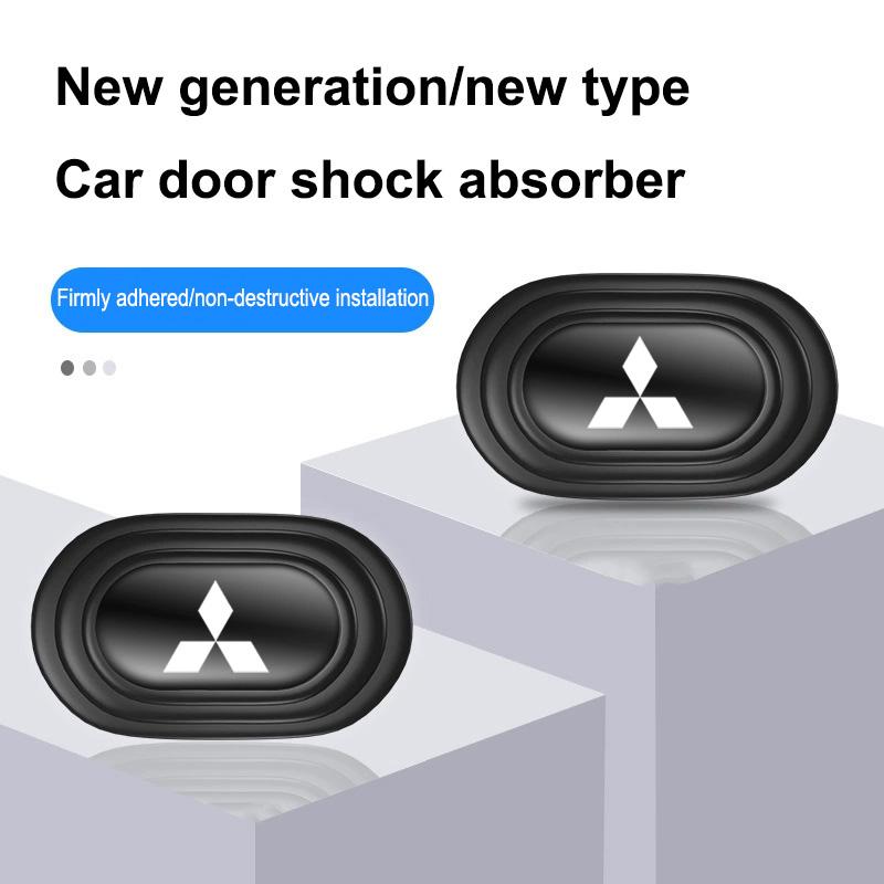 Product Introduction of Car door shock-absorbing buffer pads suitable for Mitsubishi Santamo Sapporo Shogun Sigma Space Gear door closing silent sticker anti-collision pad strip self-adhesive 13