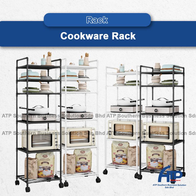 Household Kitchen Metal Movable Multi-Layer Storage Rack Wit - TikTok ...