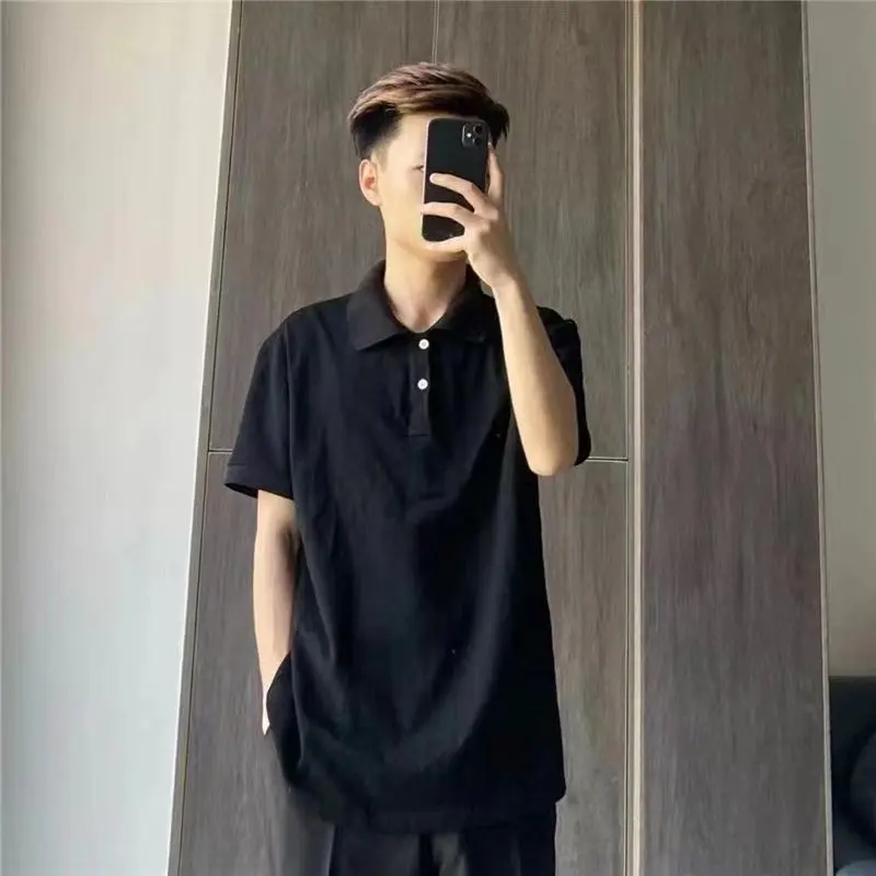 Áo Polo, Hàng Mới Về Mùa Hè, Dành Cho Nam Giới, Phong Cách Người Đàn Ông Thông Minh Cùng Phong Cách Người Nổi Tiếng Trên Internet, Áo Phông Ngắn Tay, Thương Hiệu Thời Trang Paul, Áo Phông Tay Lửng Menswear