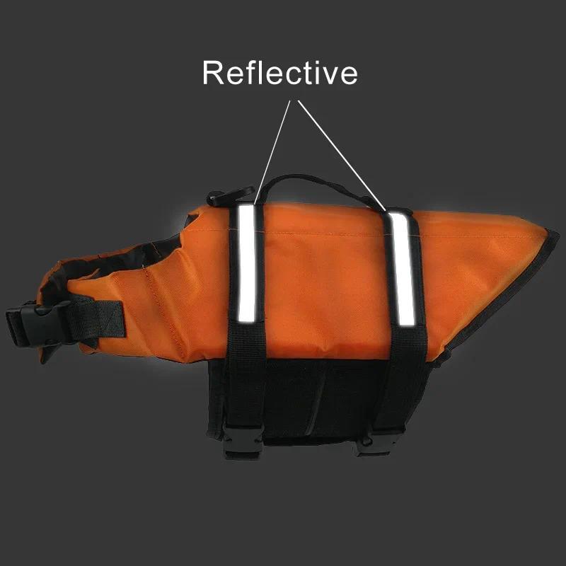 Product Introduction of Summer Reflective Dog Life Vest Jacket Pet Clothes Yorkshire Chihuahua Shirts Puppy Swimwear Dog Tshirt Pets Clothing 11