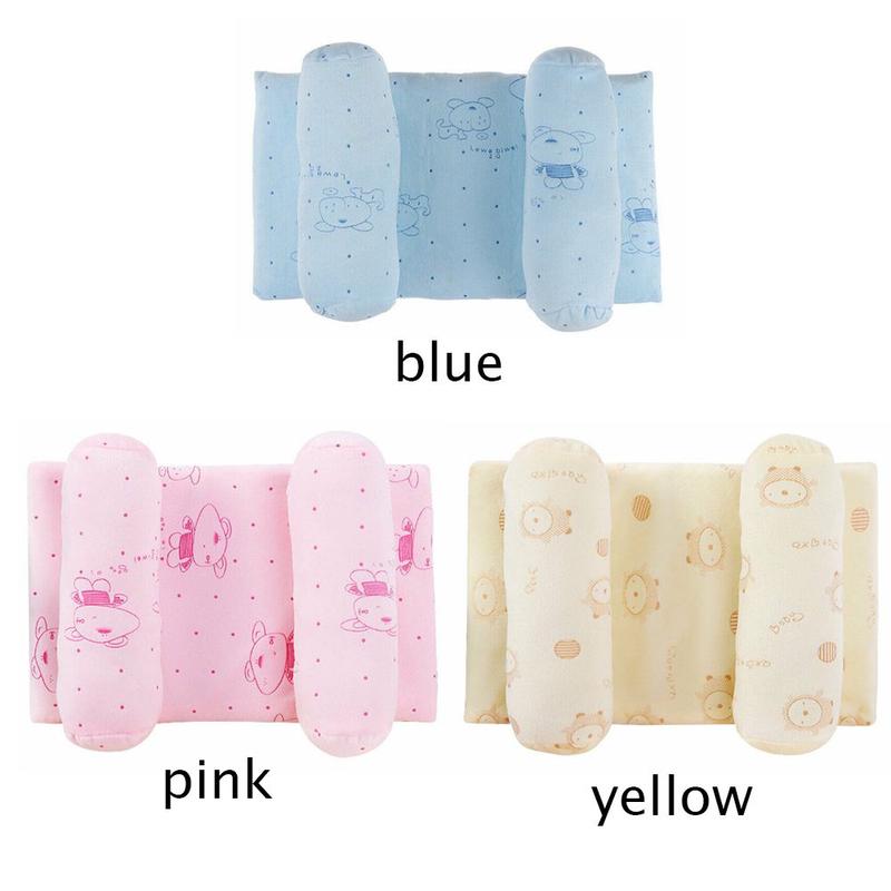 New Sleeping Support Newborn Prevent Head Flat Positioner Baby Pillow Anti-Roll Cushion 3