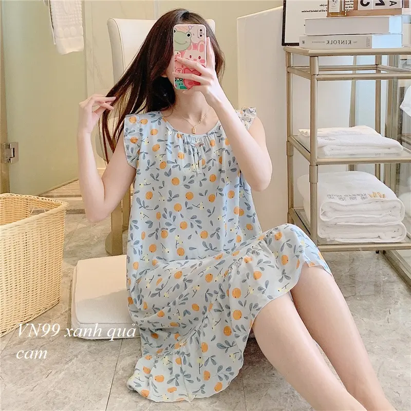 VÁY LANH SĂN Hàng Giao Luôn MẶC NHÀ ĐẦM MẶC NHÀ VN99