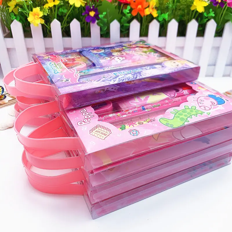 KP126 - SET STATIONERY ANAK ALAT TULIS 6 IN 1 ALAT TULIS SEKOLAH PERLENGKAPAN SEKOLAH SET ALAT TULIS PERALATAN SEKOLAH LENGKAP Peralatan 8