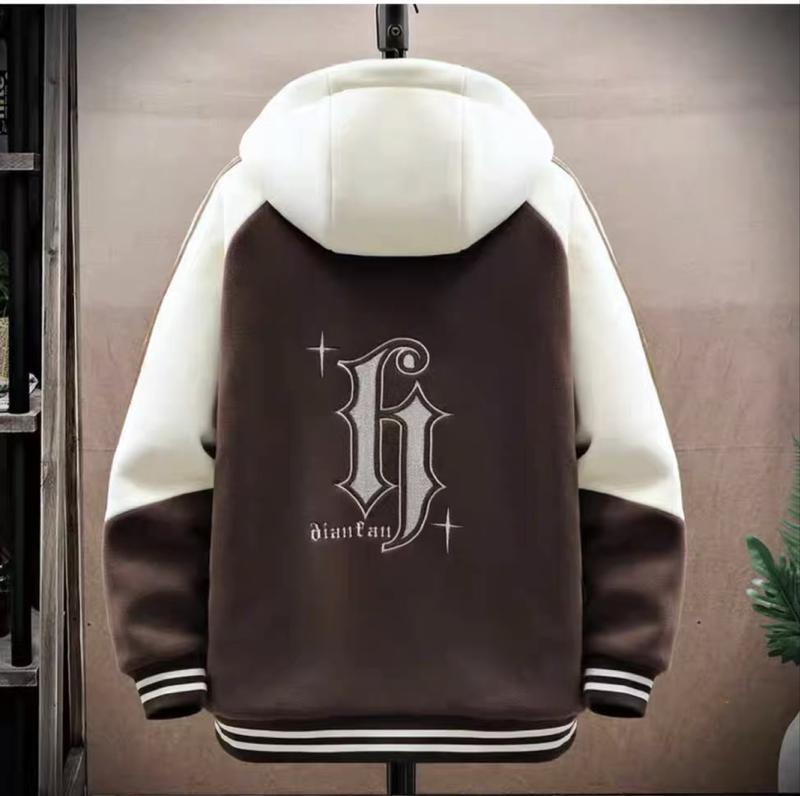 Product Introduction of Áo Hoodie Nam Nữ Hoạ Thêu Hoạ Tiết Chạy Viền Tay Phối Màu Tinh Tế Đẹp Chất Menswear Dài Tay Đen 15