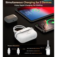 Gambar Choetech B812 PowerLeap Power Bank 10000mAh | PD30W Fast Charging | Built-in USB-C & Lightning Cable | Digital Display dari Choetech Indonesia Store Kota Tangerang 4 Tokopedia