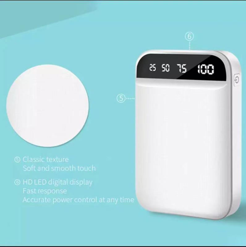 WANKEI LENTIVEN Powerbank 20000 mAh Cute Mini Kartun Screen Digital Display 7