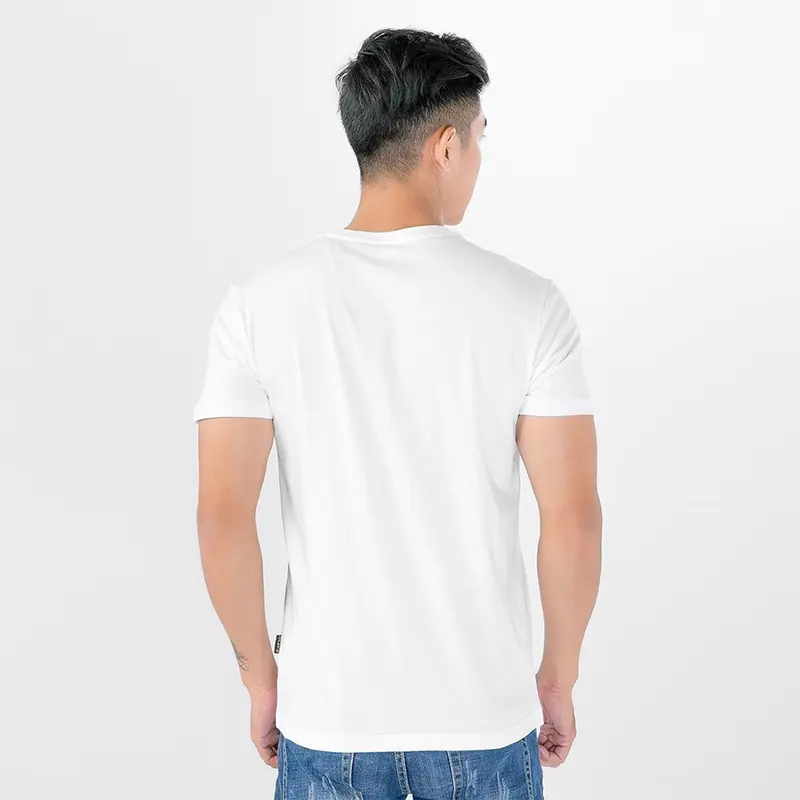 Áo Thun In Hình logo Google Vài Dày Mịn WIT-FASHION Phom Xuông Dùng Chung Cho Nam Và Nữ Menswear Cotton Cổ Tròn Kem 2