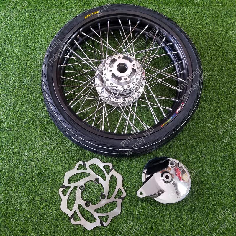 Bánh Căm SIRIUS JUPITER Sản Phẩm tương thích Với các Dòng Xe YAMAHA SIRIUS JUPITER THẮNG Đĩa trước  THT1123A MSP 0045