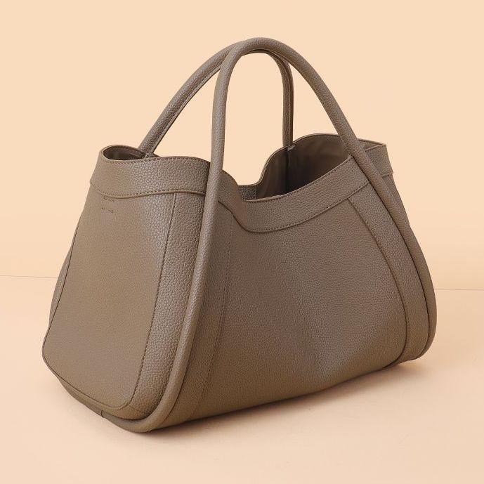 Big Lady Big Bag Women's Large Capacity Exquisite Shoulder Bag High Sense Special-Interest Design Crossbody Commuter Tote 4