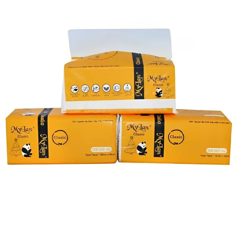 Thùng 30 gói Giấy Ăn Gấu Trúc Sipiao Chuẩn Nội Địa Trung - Sản phẩm chính hãng
