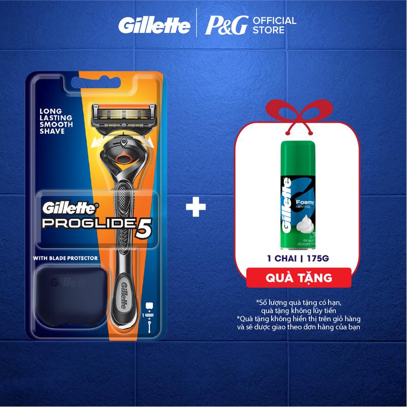 [Mua 1 tặng 1] Dao Cạo Nam GILLETTE Tặng Bọt Cạo Râu GILLETTE Chai 175G (hương ngẫu nhiên)