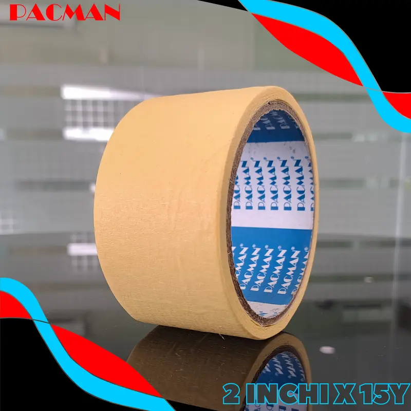 Masking Tape Pacman Tape isolasi solatip lakban kertas terbaik termurah asli original pacman 4