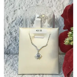 Kalung moissanite silver KD 28 - KD  45 Dan KM 1 - KM 6 SALE