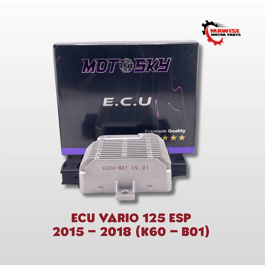 ECU VARIO 125 ESP 2015-2018 K60-B01 MOTOSKY – ECU ENGINE CONTROL UNIT  VARIO 125 FI LED 2015 - 2018 K60A-B01 NON ISS