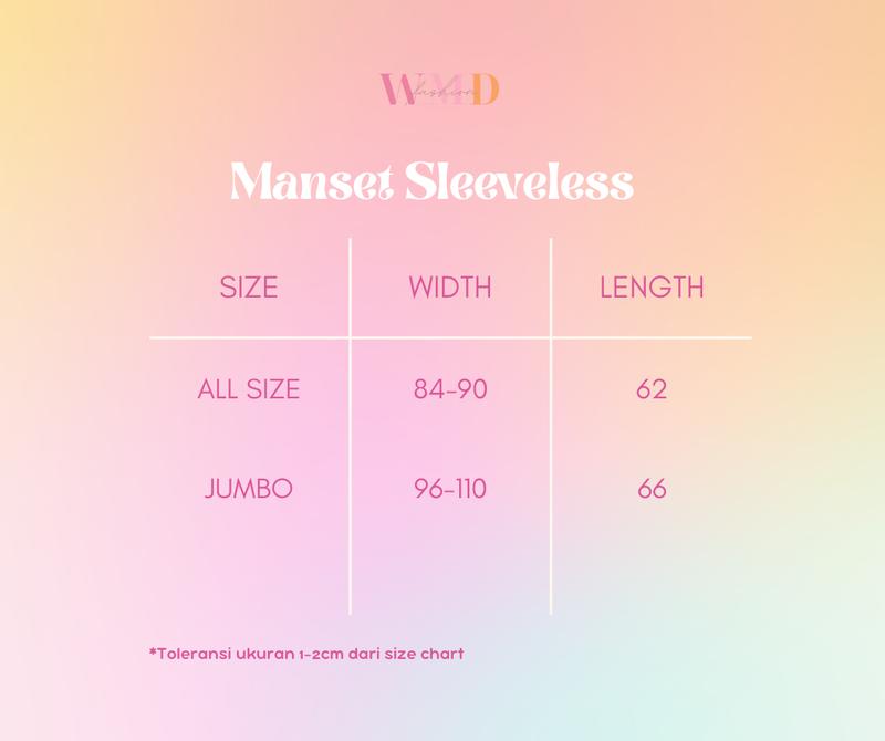 Product Introduction of Manset Kutung (High Neck) ukuran All Size atasan stretch tank singlet wanita dalaman fit nyaman 0