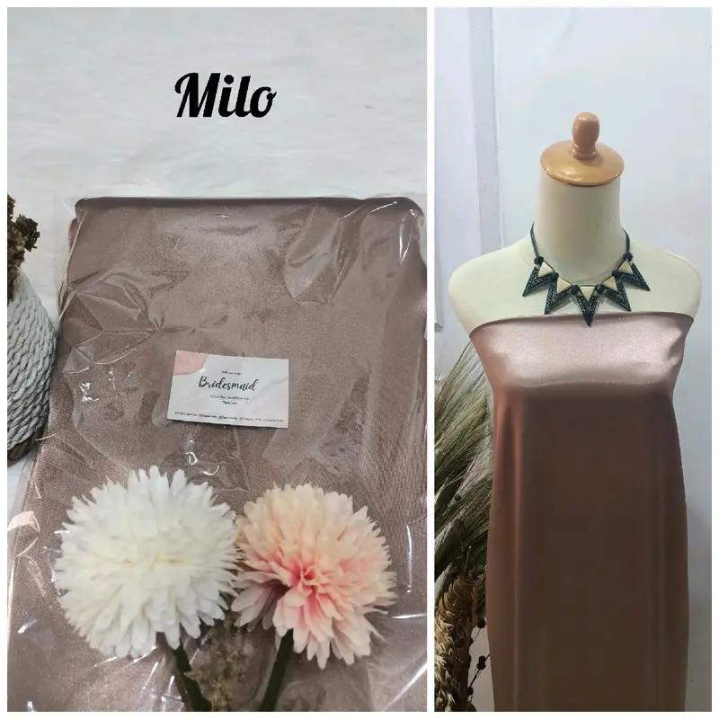 3 Meter Kain Satin Kilap Max Premium Jakarta Saten Bridesmaid Grosir Murah dan Bagus grosir kain satin meteran Bisa Dicuci bukan Jilbab 4