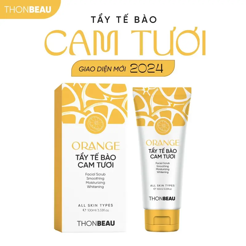 Kem Tế Bào Da Chết Cam Tươi -Chăm Sóc Da Làm Đẹp Da Skincare Nữ Dưỡng Ẩm Da Kem Face 2