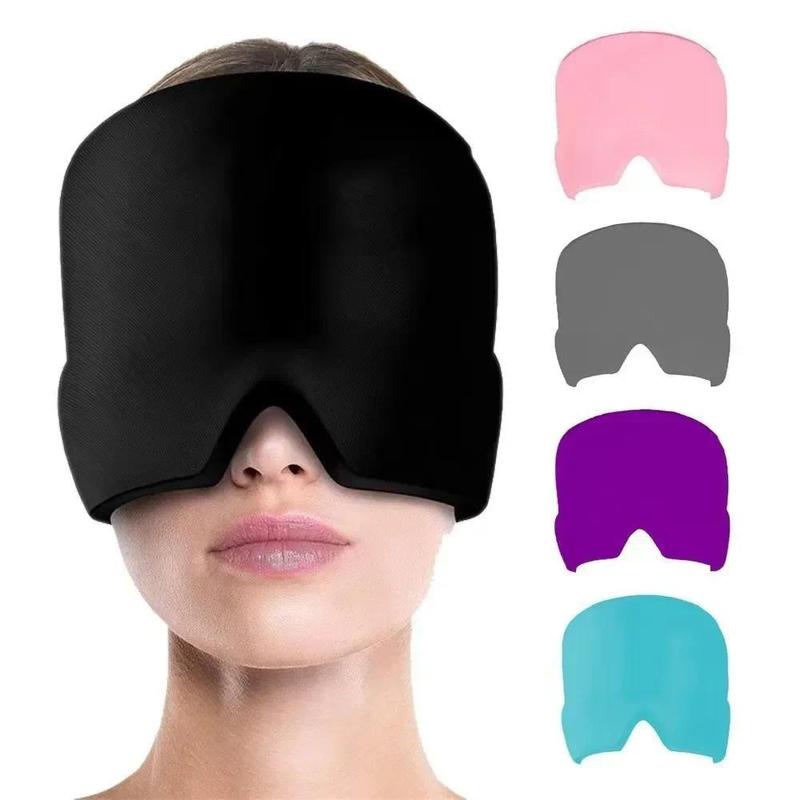 Migraine Relief Hat headache hat Gel Hot Cold Therapy Ice Cap For Relieve Pain Ice Hat Eye Mask Stress Pressure Pain Relief main image 1