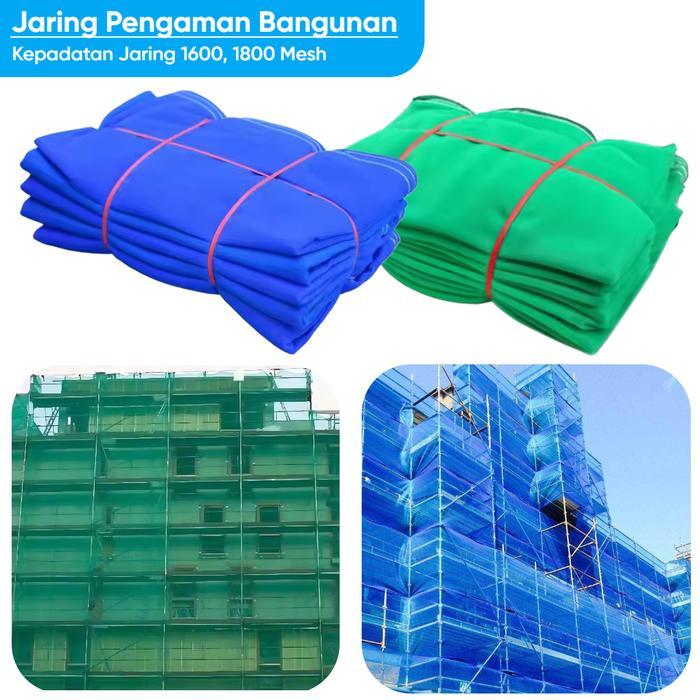 Jual Jaring Pengaman Bangunan Gedung Proyek Safety Net Construction 1.8 ...