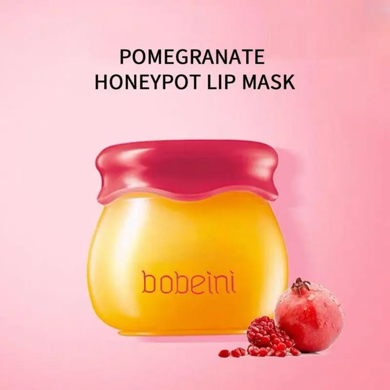 Eid Gift Hampers, Honey Jar Design Moisturizing Lip Mask, Comfort Hydrating Skincare Sleeping Lip Mask for Lip Care, Lip Moisturizer, Moisture Skincare Products 2