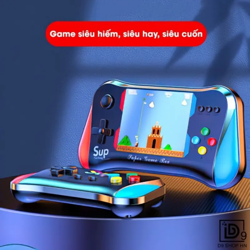 Máy Chơi Game Cầm Tay M8 Plus Với Hơn 500 Game Kèm Tay Cầm Chơi Game 2 Người - Bảo Hành 12 Tháng PlayStation Chơi Điện Tử 1