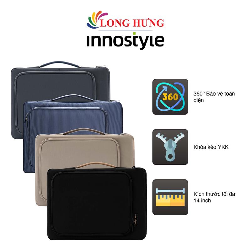 Túi chống sốc Innostyle OmniProtect Carrying Sleeve Laptop 13 14 16 inch S114 - Hàng chính hãng