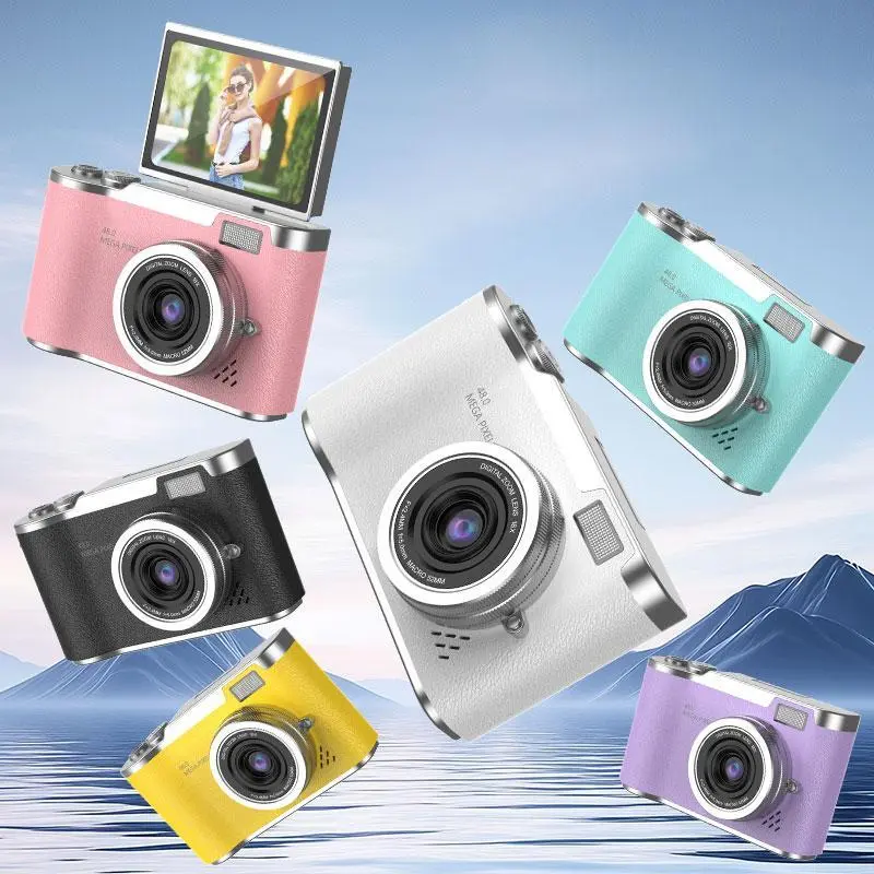 Mega-Pixel Digital Camera with 48MP Super HAD CCD, Mini Camera with 32GB SD Card, Compact Size, Perfect for Beginners and Tweens