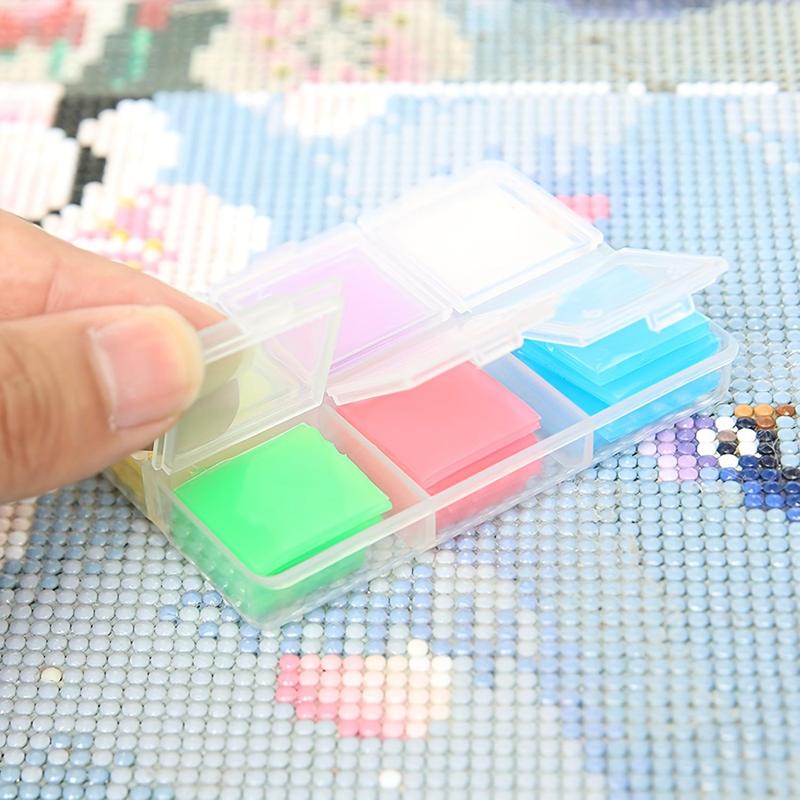 Colorful Diamond Arts Colorful Painting Glue Clay, 30pcs/set Colorful Cross Stitch Drilling Mud, Diamond Arts Colorful Painting Accessories 2