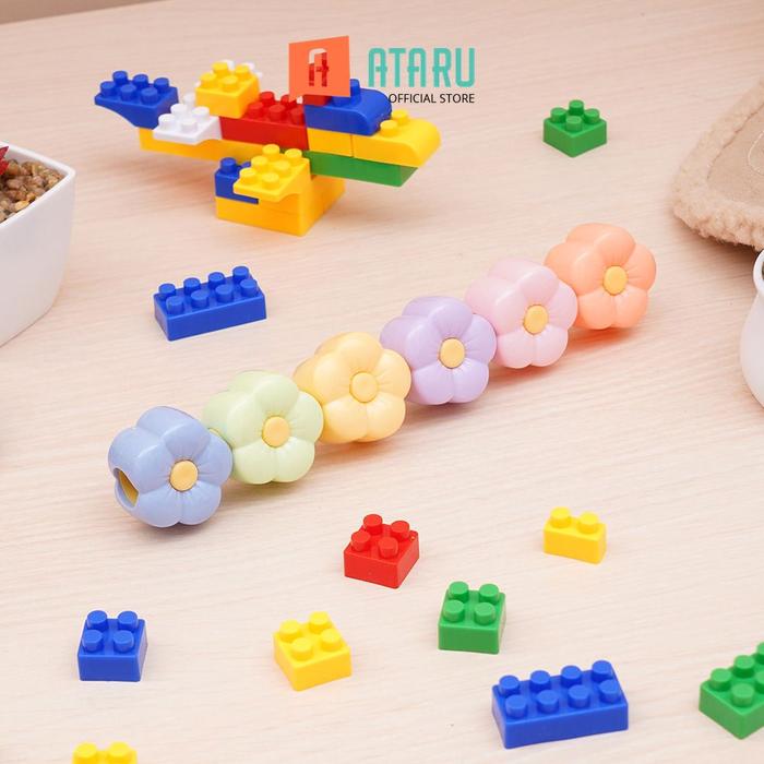 Gambar Ataru Set 5 Pcs Spidol Highlighter Flower Spidol Stabilo Warna Warni Alat Tulis Penanda Text Marker dari Ataru_NEW Kota Depok Tokopedia